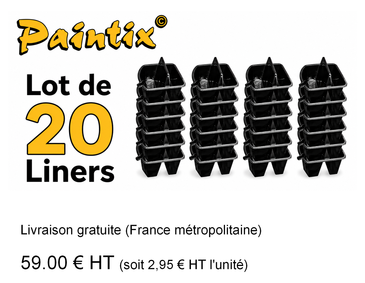 Lot 20 Liners Paintix®